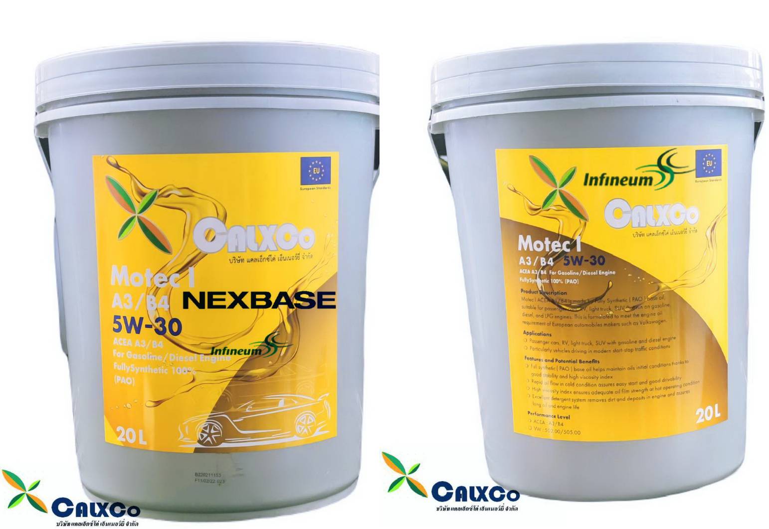 Motec® I 5W-30 ( PAO+) @20 ลิตร