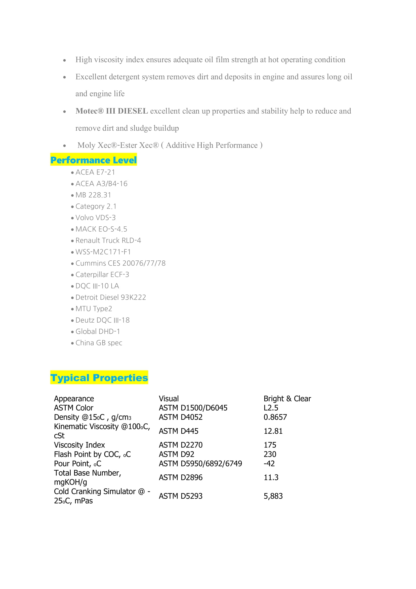 Motec® III 10W-30@20 ลิตร