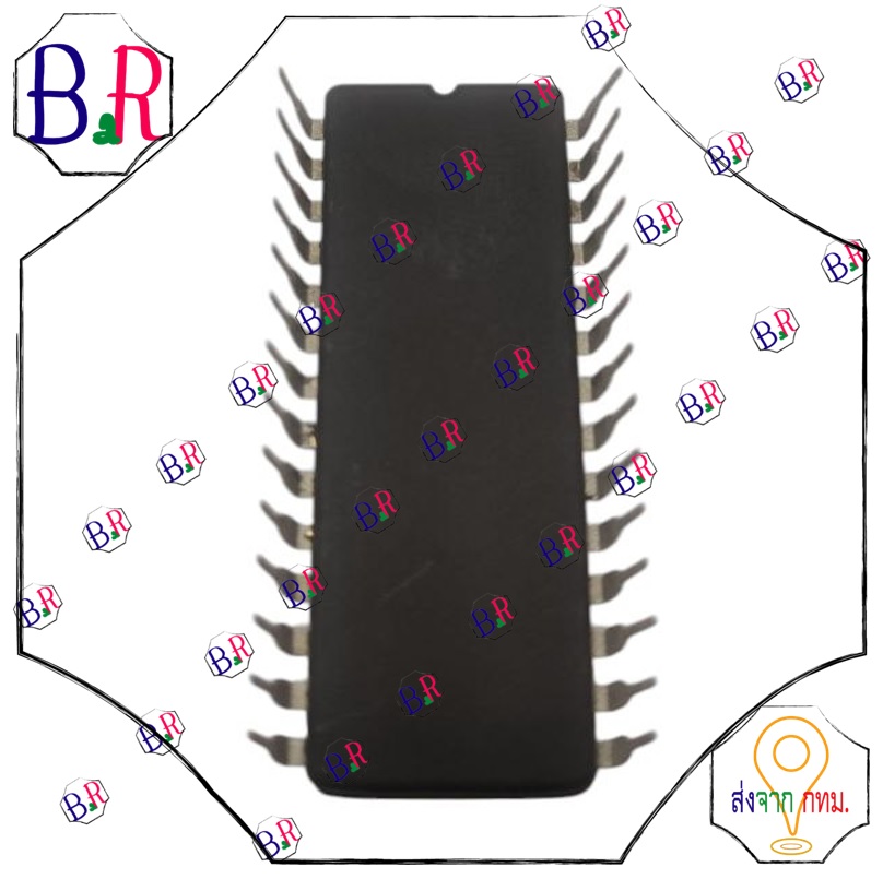 "M27C256B-12F1 DIP-28 PIN, EPROM 256K (32KX8) 120ns ไอซี M27C256B-12F1"