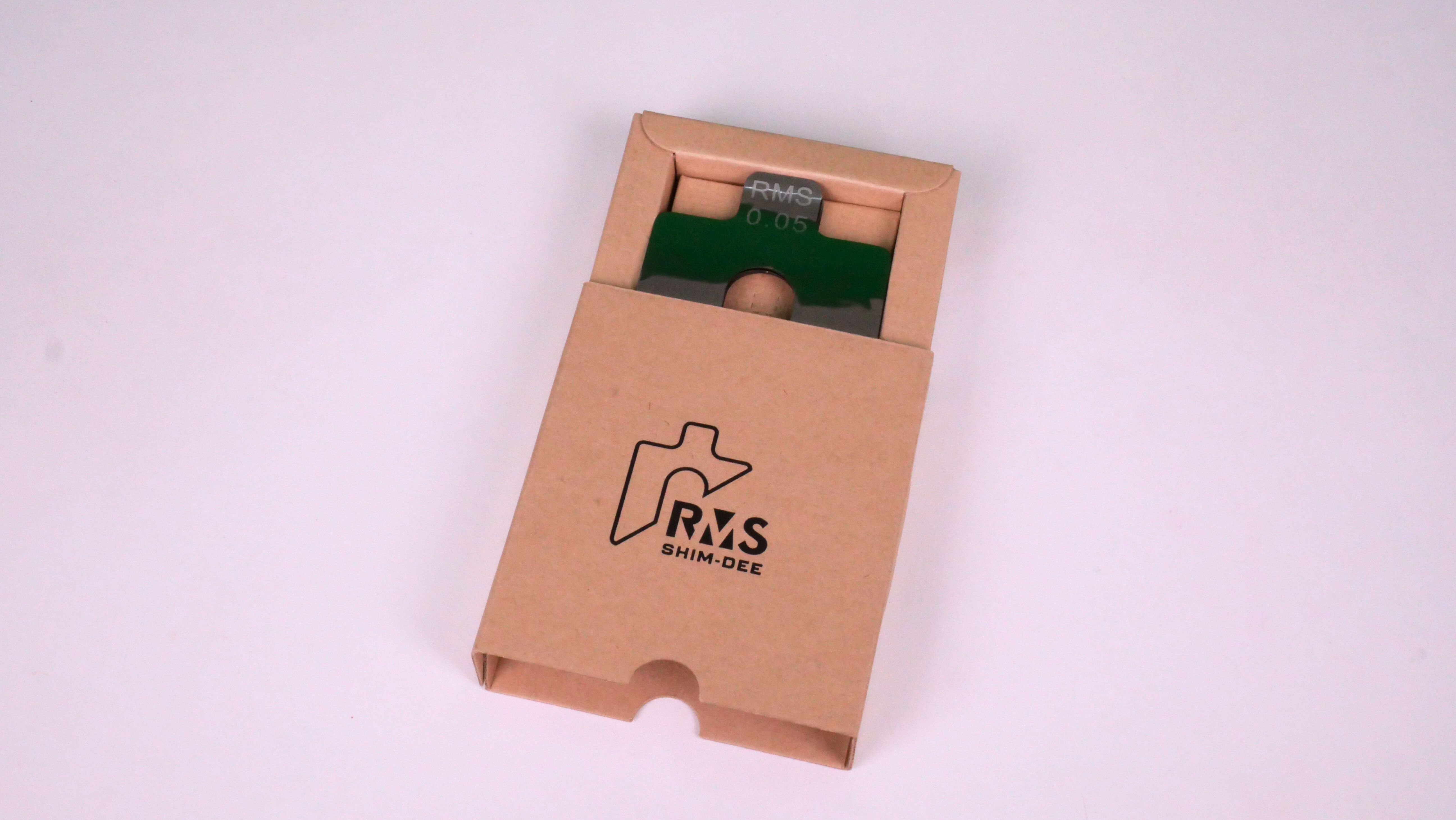 แผ่นชิมตั้งระดับสำเร็จรูป RMS SHIM-DEE สำหรับงานอุตสาหกรรม ขนาด 75x75มม. หนา 0.05มม. (Industrial Precut Shim)