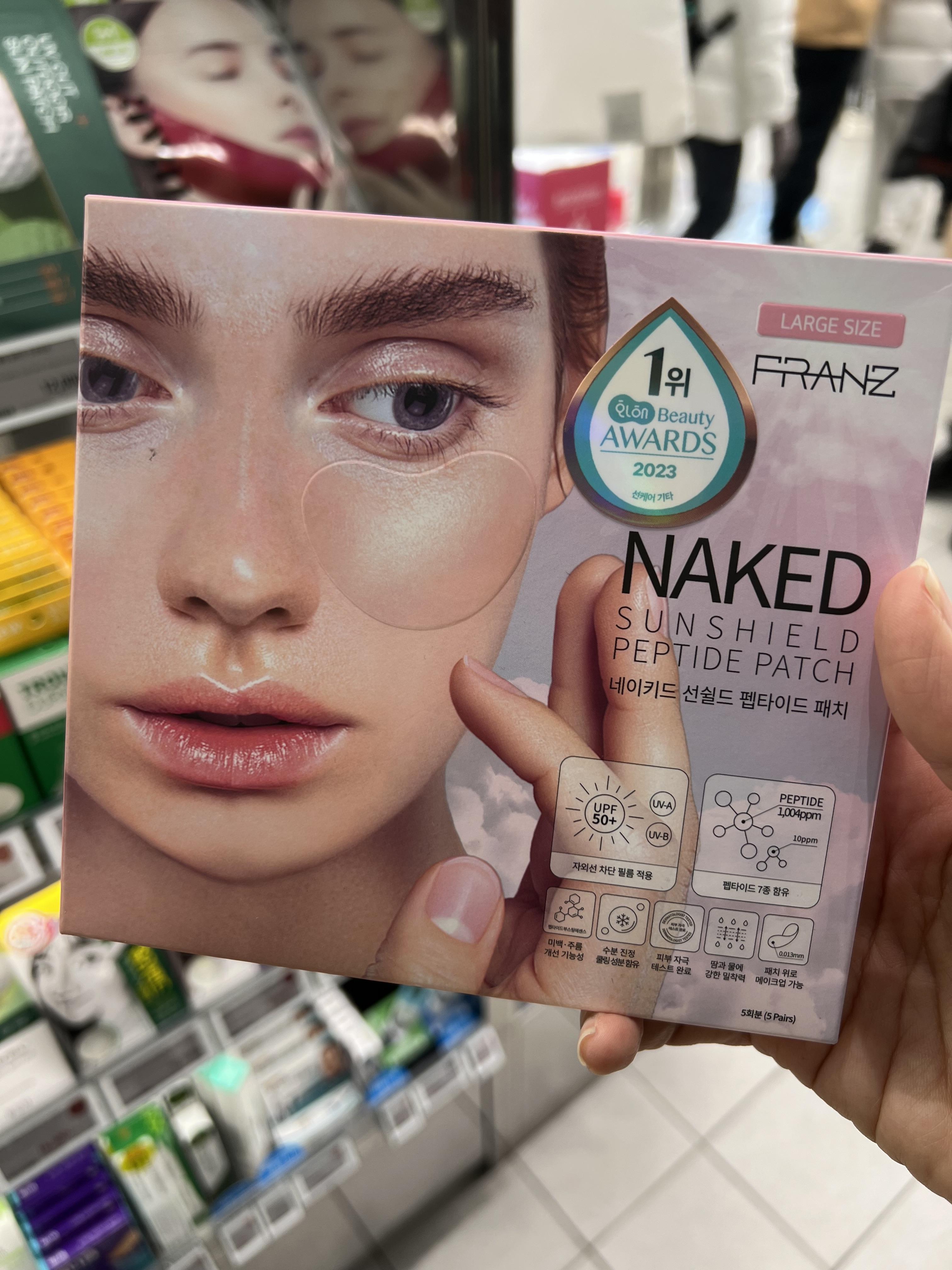 🇰🇷 ออกรอบบ่อย ของมันต้องมี FRANZ Naked Sunshield Peptide Patch แผ่นแปะกันแดดแบบใส