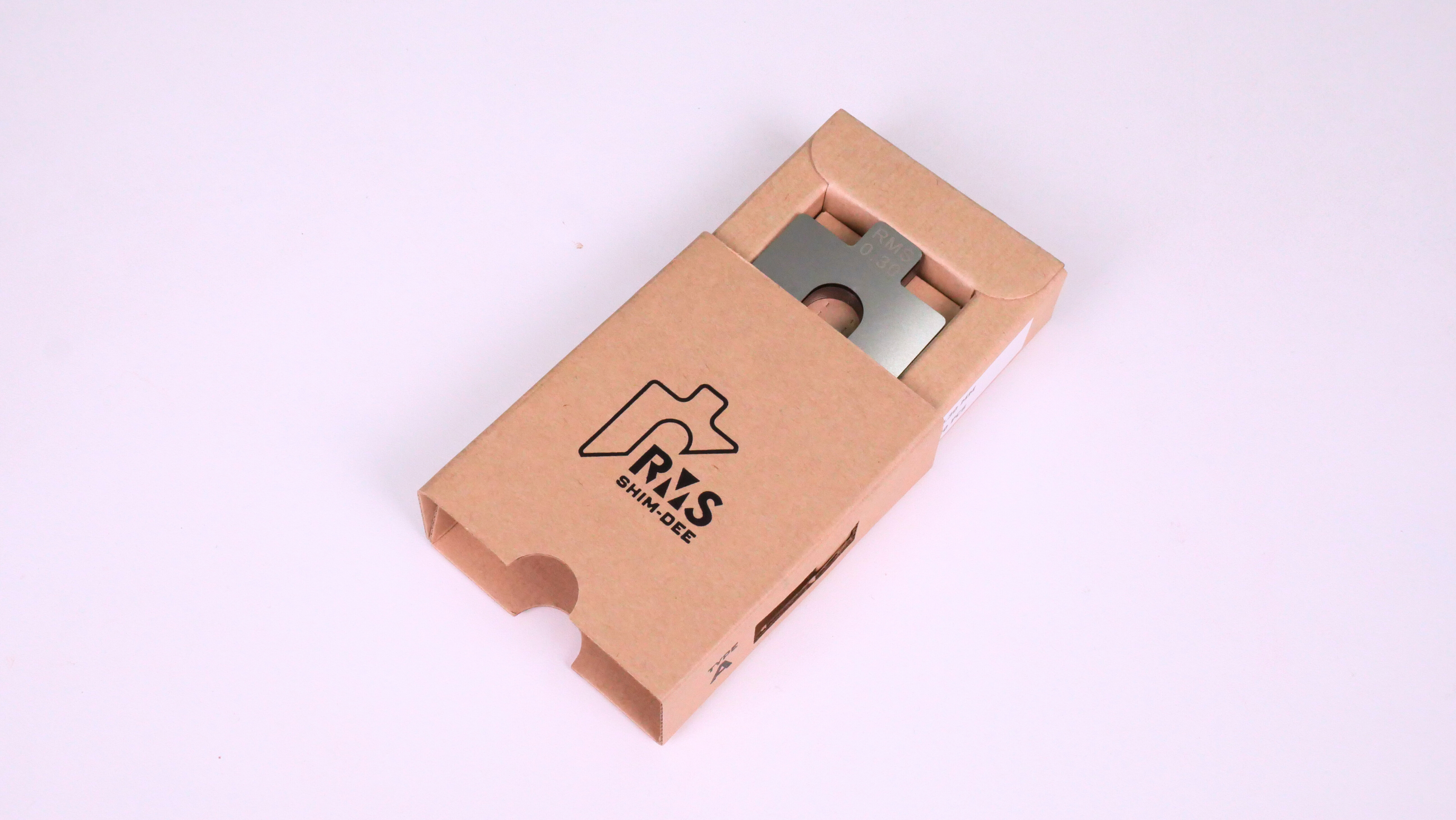 แผ่นชิมตั้งระดับสำเร็จรูป RMS SHIM-DEE สำหรับงานอุตสาหกรรม ขนาด 50x50มม. หนา 0.30มม. (Industrial Precut Shim)