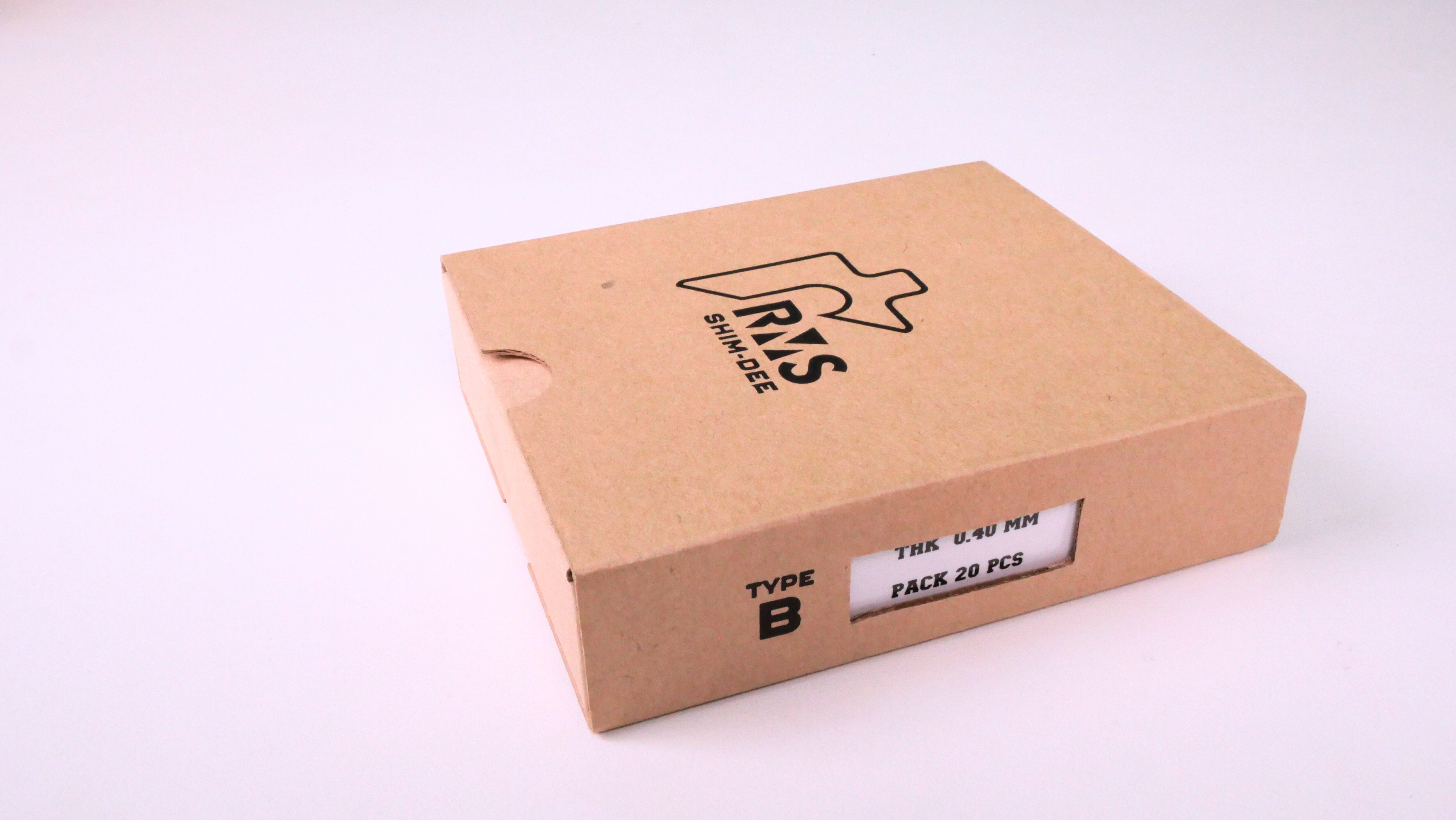 แผ่นชิมตั้งระดับสำเร็จรูป RMS SHIM-DEE สำหรับงานอุตสาหกรรม ขนาด 75x75มม. หนา 0.40มม. (Industrial Precut Shim)