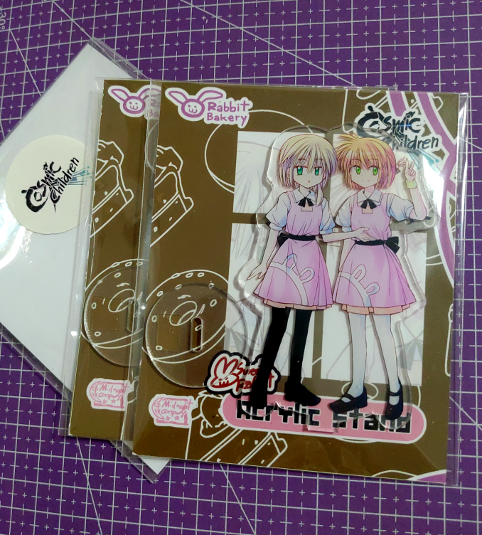 [สแตนดี้อะคริลิค] แฝดพนักงานร้าน Rabbit Bakery