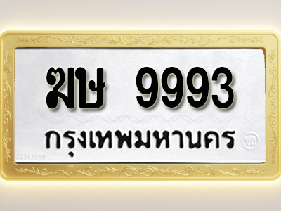 โอเคดีทะเบียนรถ 9993 ทะเบียนมงคล ฆษ 9993 พร้อมส่งมอบ