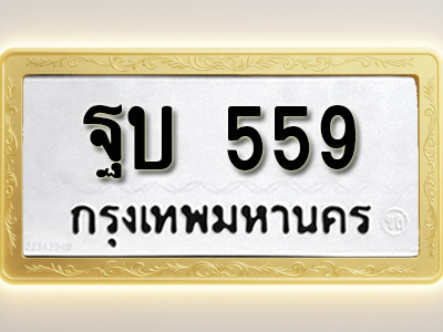 โอเคดีทะเบียนรถ 559 ทะเบียนมงคล ฐบ 559 พร้อมส่งมอบ