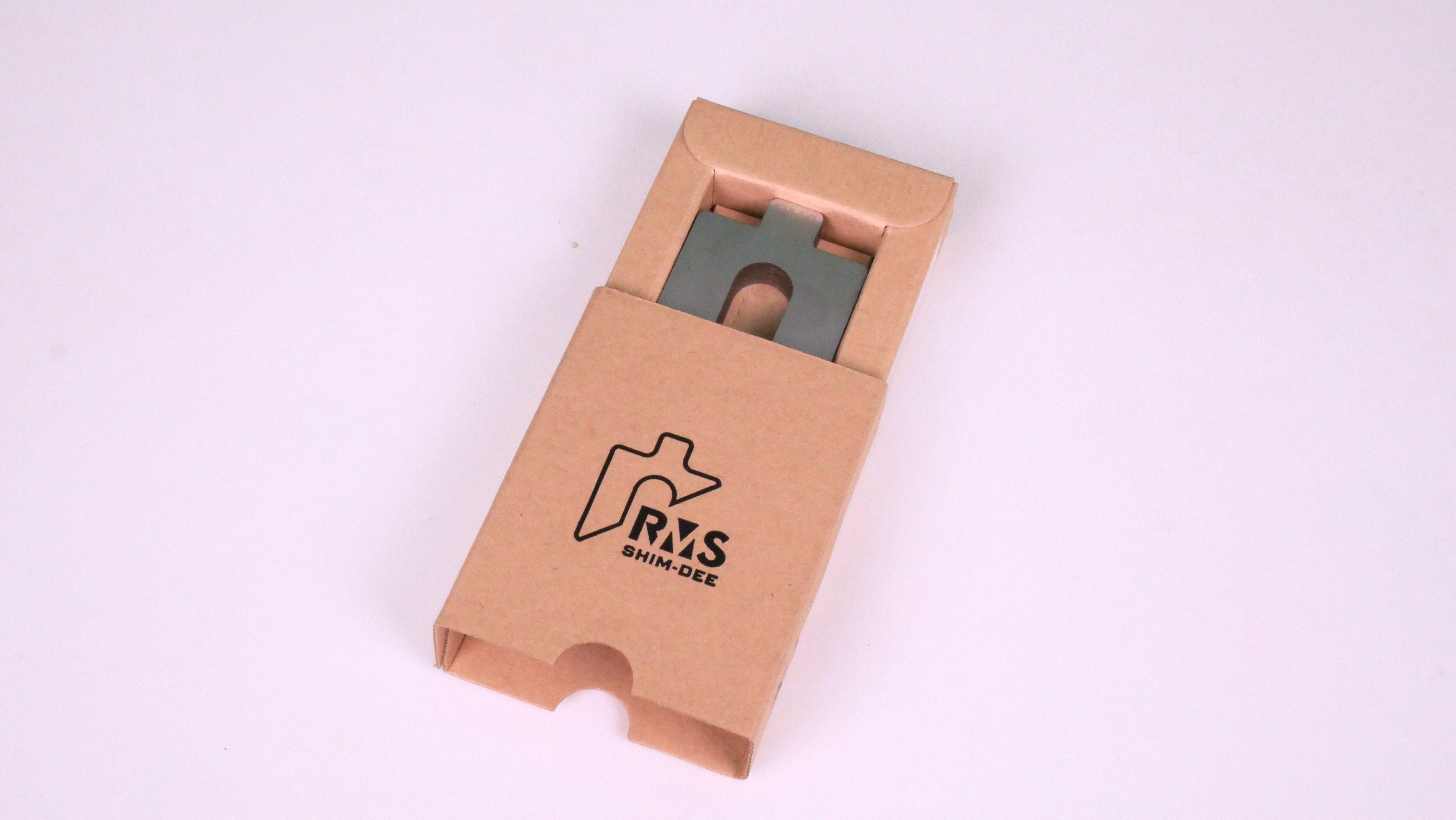 แผ่นชิมตั้งระดับสำเร็จรูป RMS SHIM-DEE สำหรับงานอุตสาหกรรม ขนาด 50x50มม. หนา 1.00มม. (Industrial Precut Shim)