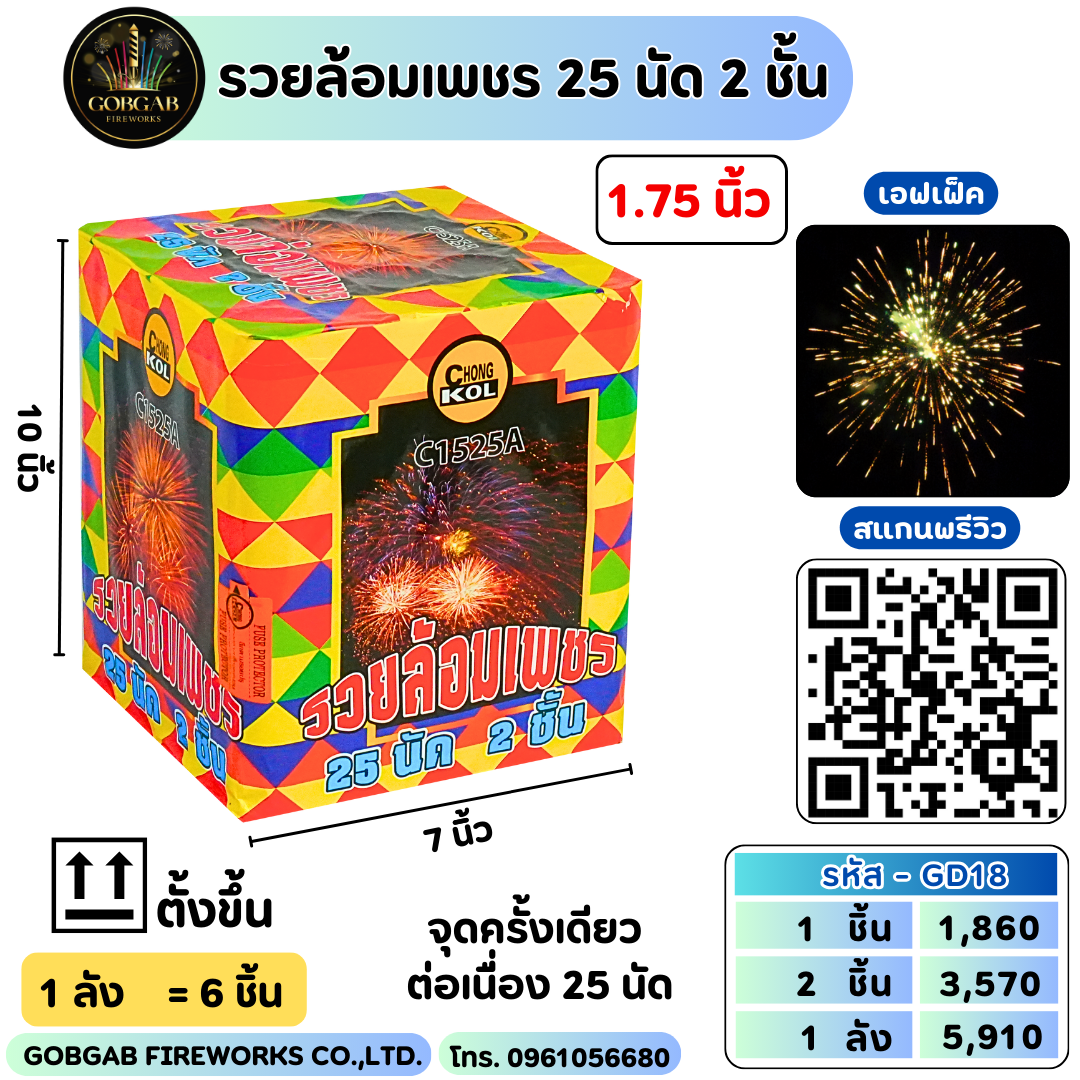 รวยล้อมเพรช 25 นัด