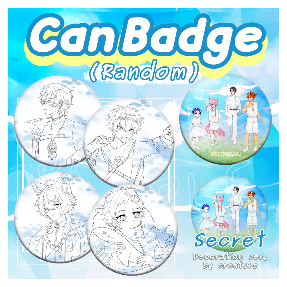 Can Badge (Random) 「Integral ~Hajimemashite~」