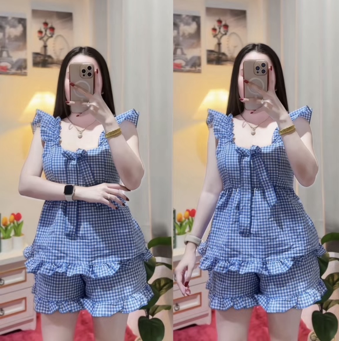 ชุดเซ็ตสีน้ำเงิน