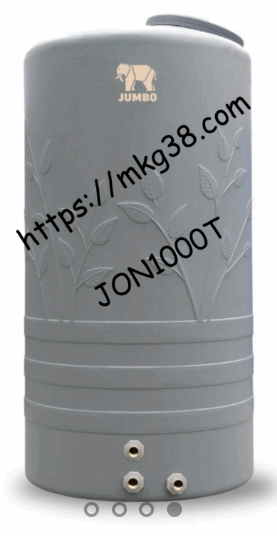 ถังเก็บน้ำบนดิน PE ONYX GRAY รุ่น JON1000T