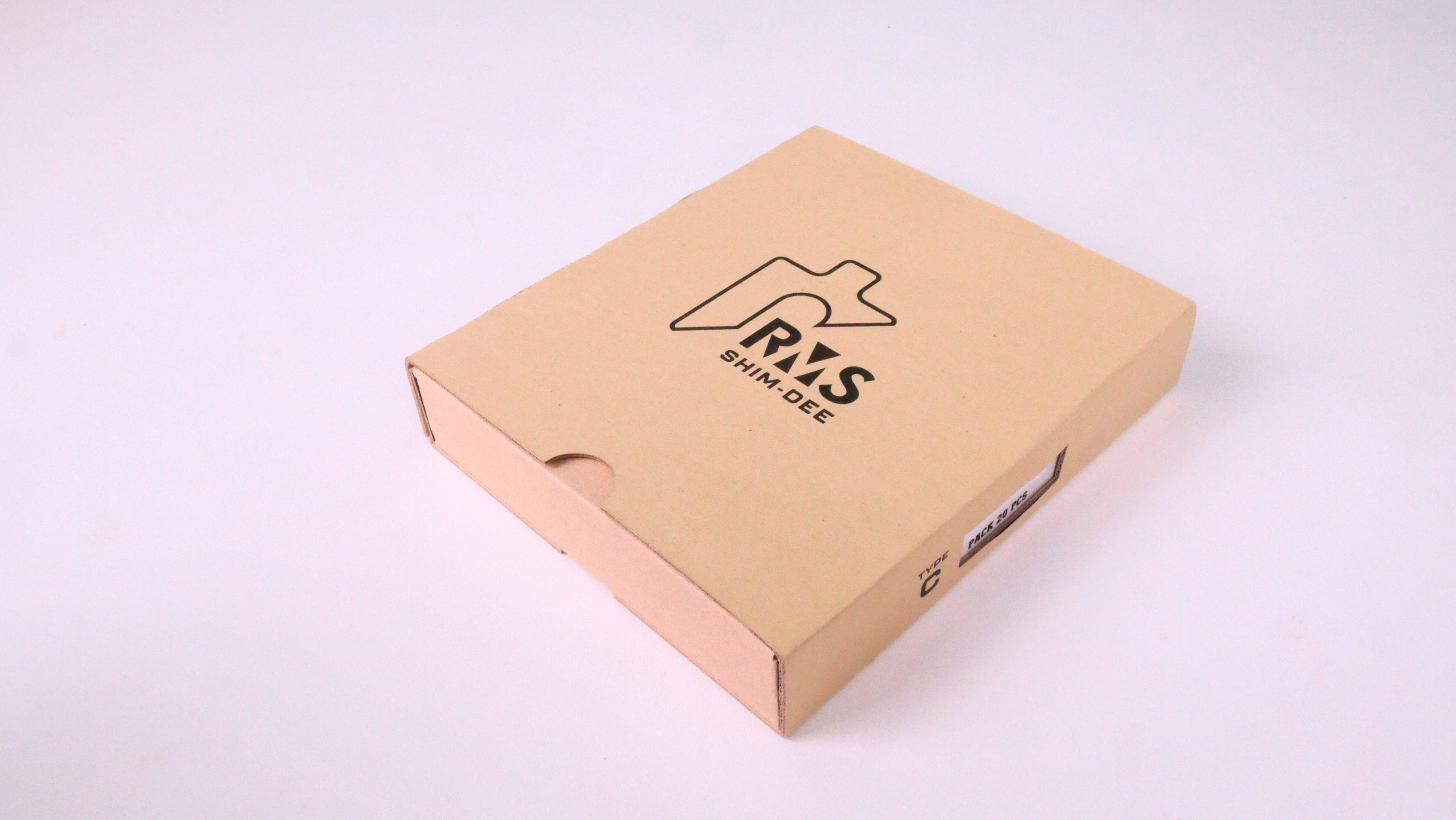 แผ่นชิมตั้งระดับสำเร็จรูป RMS SHIM-DEE สำหรับงานอุตสาหกรรม ขนาด 100x100มม. หนา 0.05มม. (Industrial Precut Shim)