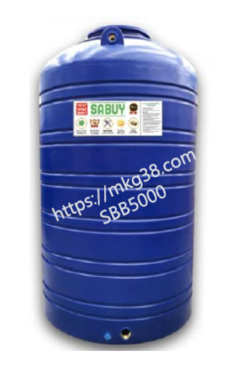 ถังเก็บน้ำบนดิน PE SABUY PLAIN รุ่น SBB5000