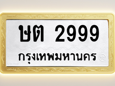 โอเคดีทะเบียนรถ 2999 ทะเบียนมงคล ษต 2999 พร้อมส่งมอบ (ผลรวมดี 36)
