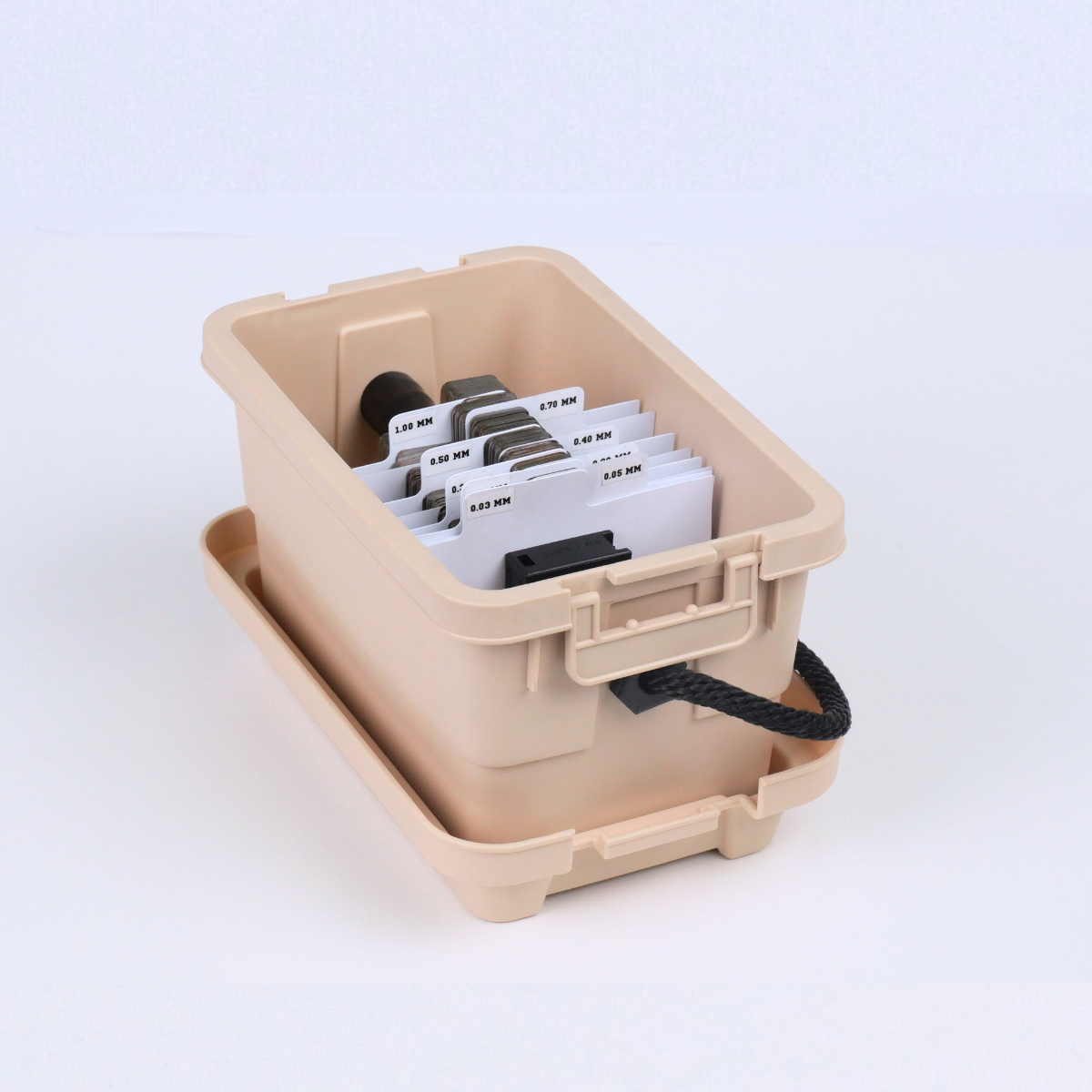 แผ่นชิมตั้งระดับ RMS SHIM-DEE ขนาด A | Precision Stainless Steel Shim Set 50x50 มม. รู 16 มม. | อุปกรณ์ช่วยตั้งศูนย์เครื่องจักรอย่างแม่นยำ