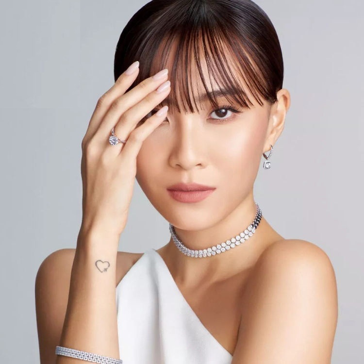 เพชรสังเคราะห์บริสุทธิ์ VVS2