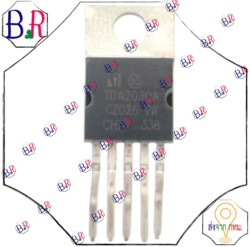 IC TDA2030A เครื่องขยายเสียงไฮไฟ ไอซี ขยายเสียง TO220-5 TDA2030 STMicroelectronics App