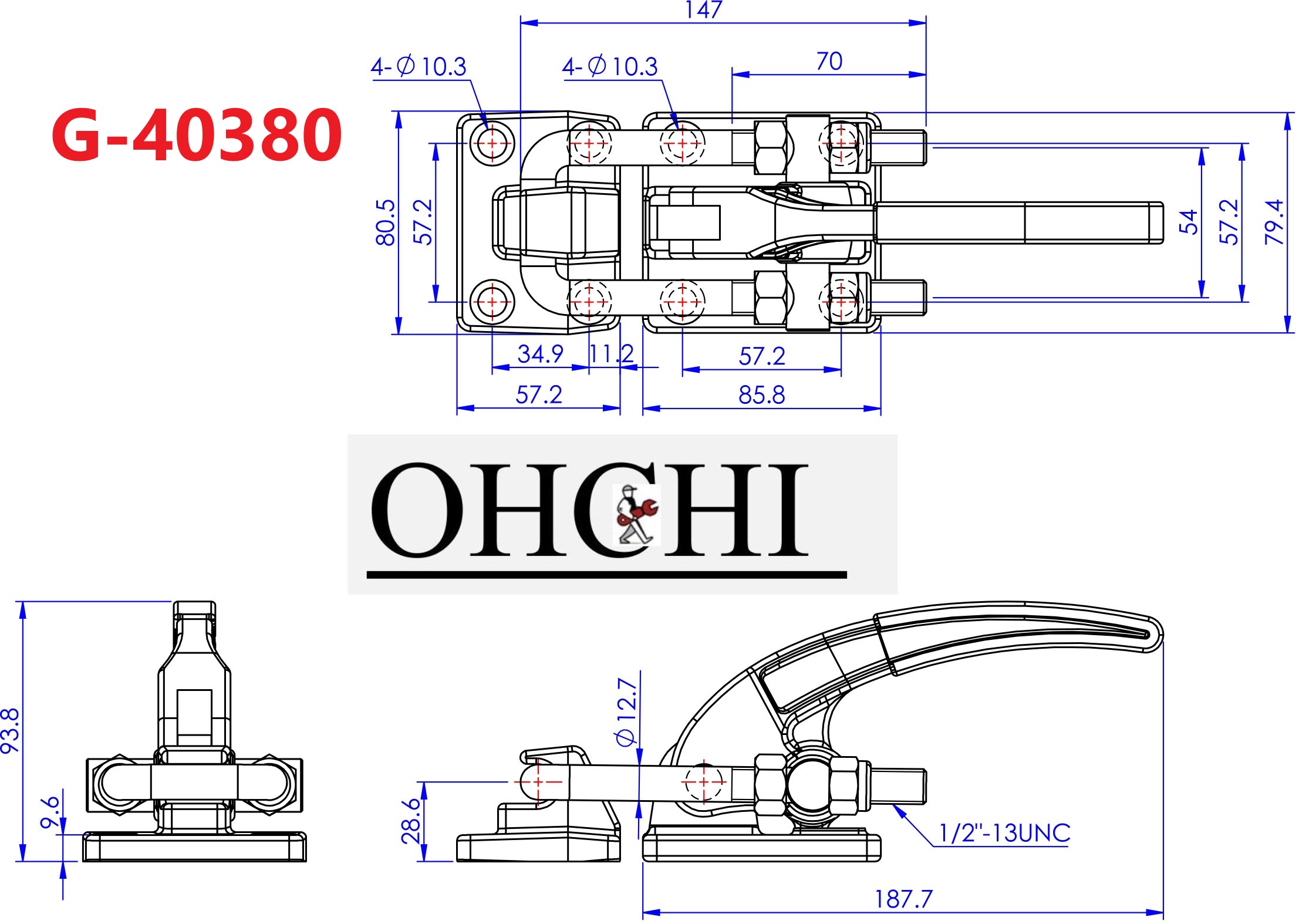 OHCHI : แคล้มนกแบบดึง : G-40380
