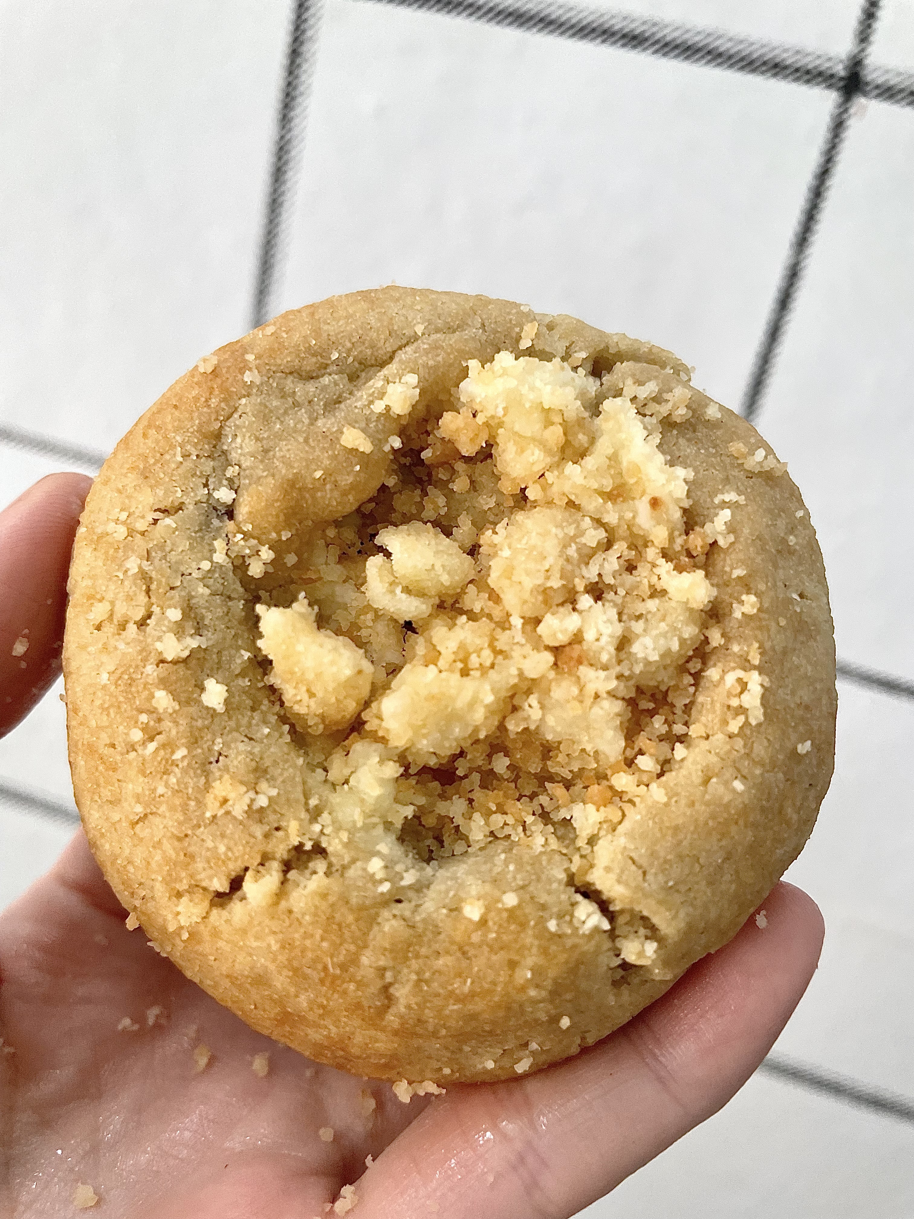 บลูเบอร์รี่ครีมชีสครัมเบิ้ล ซอฟต์คุ๊กกี้คีโต Blueberry Cheesecake Crumble Soft Cookie [KETO] - ไร้แป้ง ไร้น้ำตาล