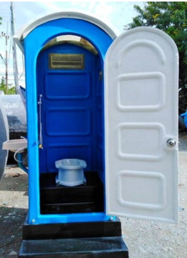 ห้องสุขาเคลื่อนที่ไฟเบอร์กลาส Safe รุ่น PTFB-01