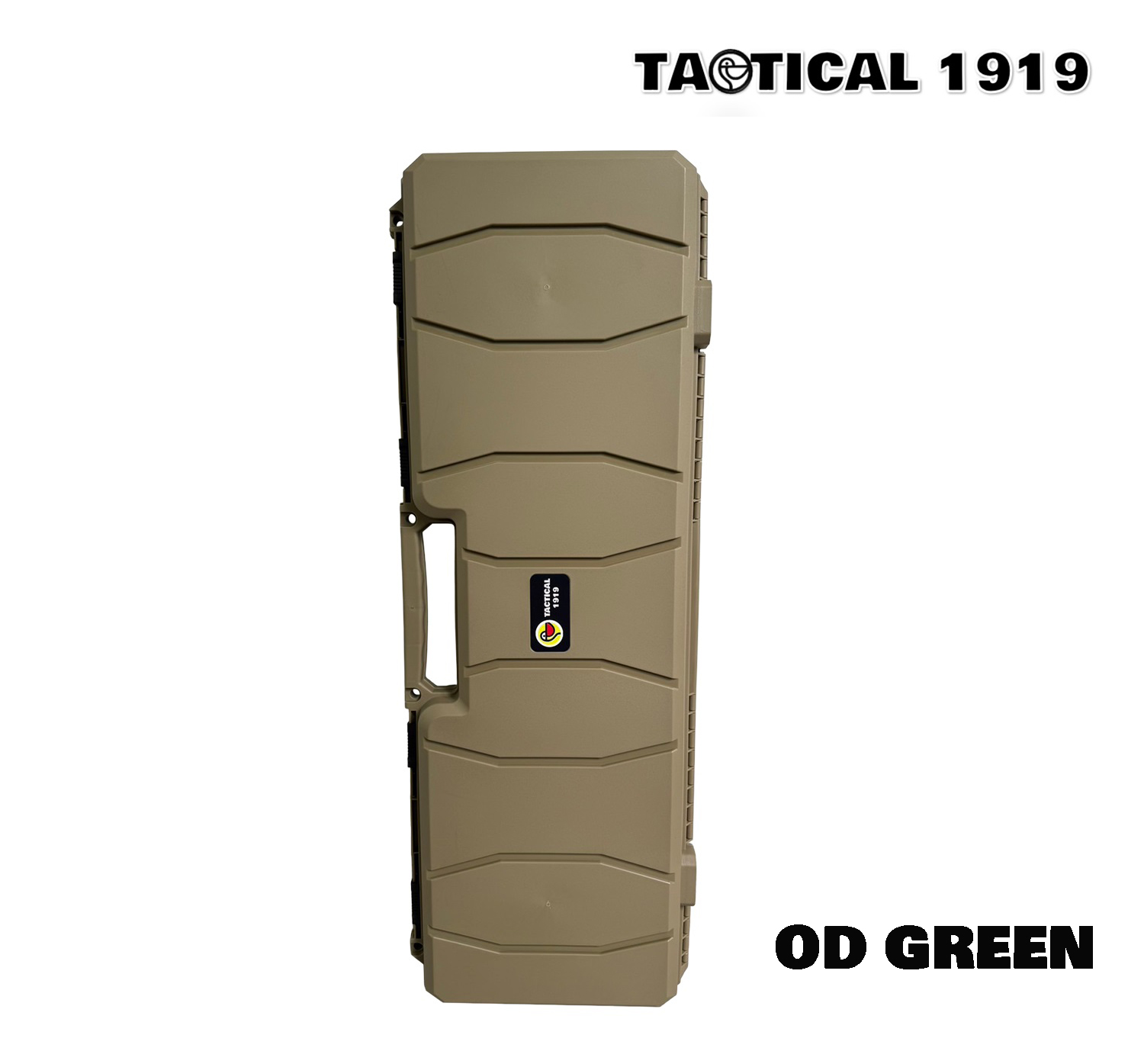 Hardcase กล่องยาว 100cm 39“ กล่องกันกระเเทกอย่างดีพร้อมฟองน้ำรังไข่ - OD Green