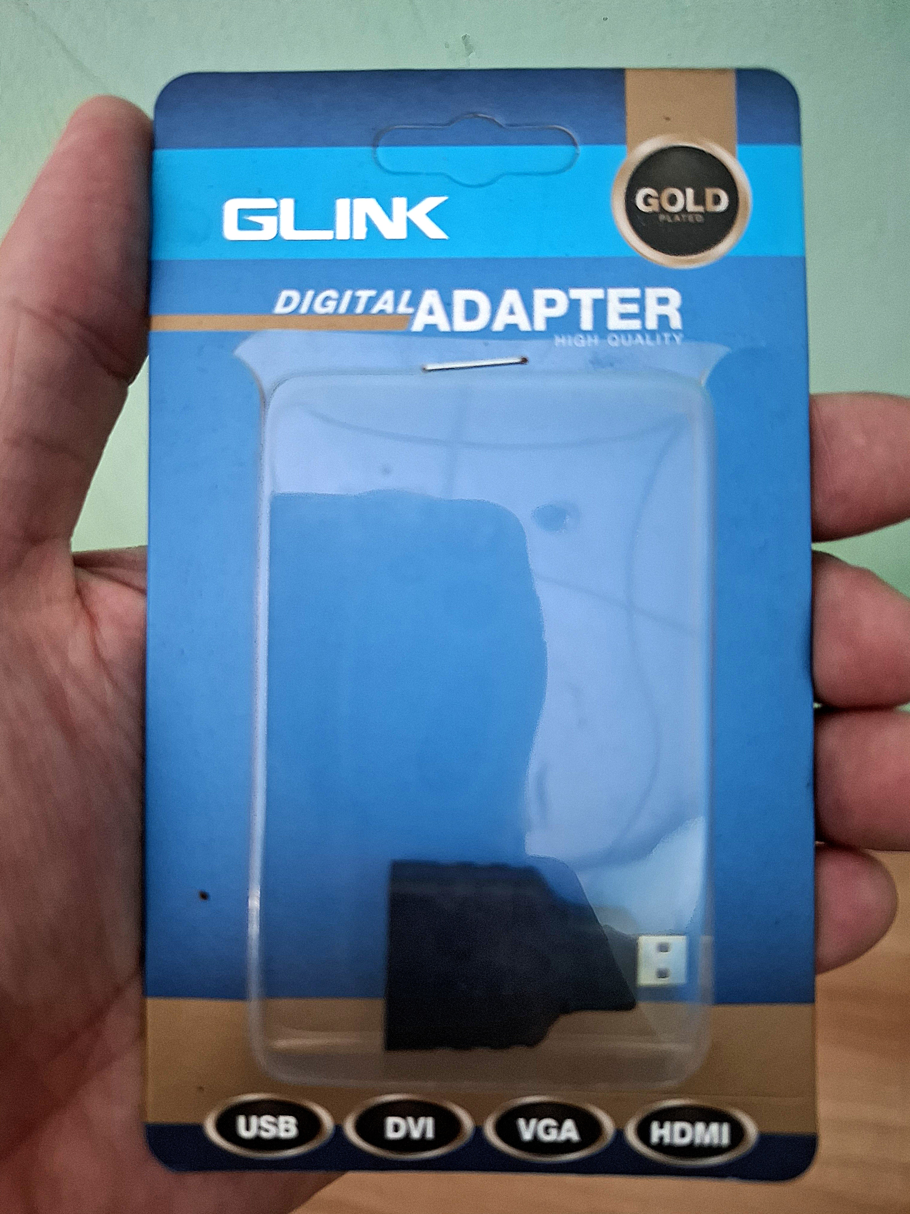 หัวแปลง hdmi to micro hdmi glink ของแท้มีแพ๊คตามภาพ