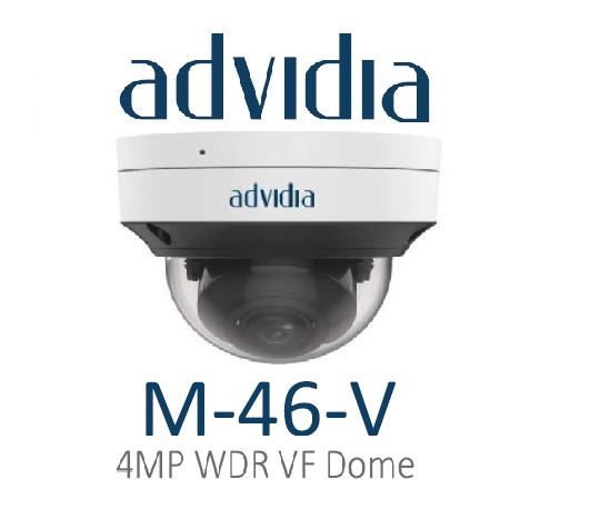 Pre-Order กล้องวงจรปิด Advidia (Panasonic) รุ่น M-46-V ราคา7,490฿(รวม vat7%) 4MP IP DOME