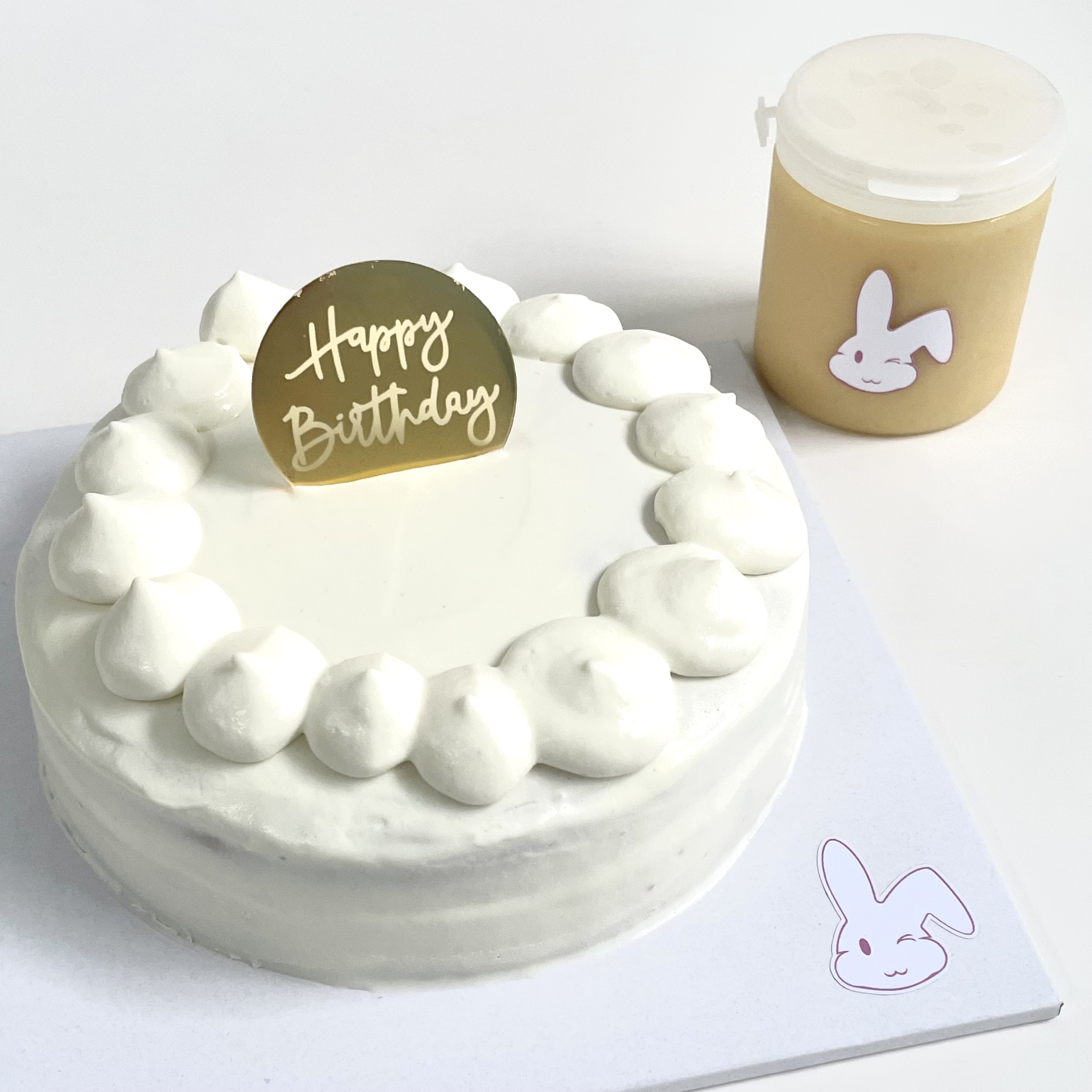 คาราเมลครีมเค้กคีโต ขนาด 1 ปอนด์ Caramel Cream Cake [KETO] ไร้แป้ง ไร้น้ำตาล *🚑ขนส่งเย็นเท่านั้น*
