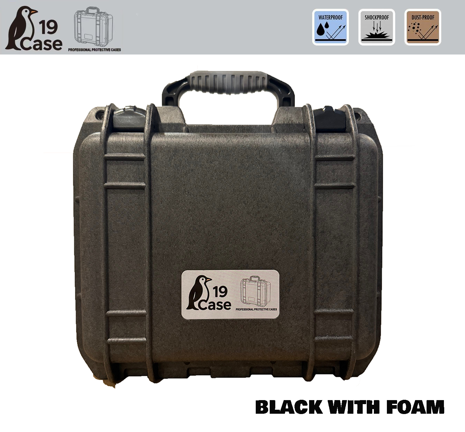 Hardcase P-1200 with Pick & Pluck Foam - Black