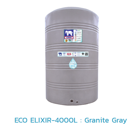 ถังเก็บน้ำบนดิน PE ECO ELIXIR รุ่น JGNX4000S/T