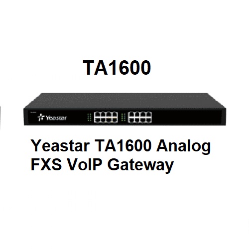 Yeastar TA1600 ราคา 20,000฿ Analog FXS VoIP Gateway จำนวน 16คู่สายในอนาล็อก