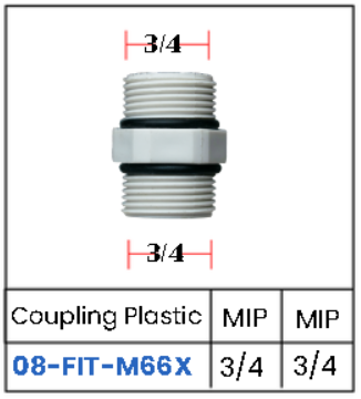 ฟิตติ้งเครื่องกรองน้ำ Water filter fittings