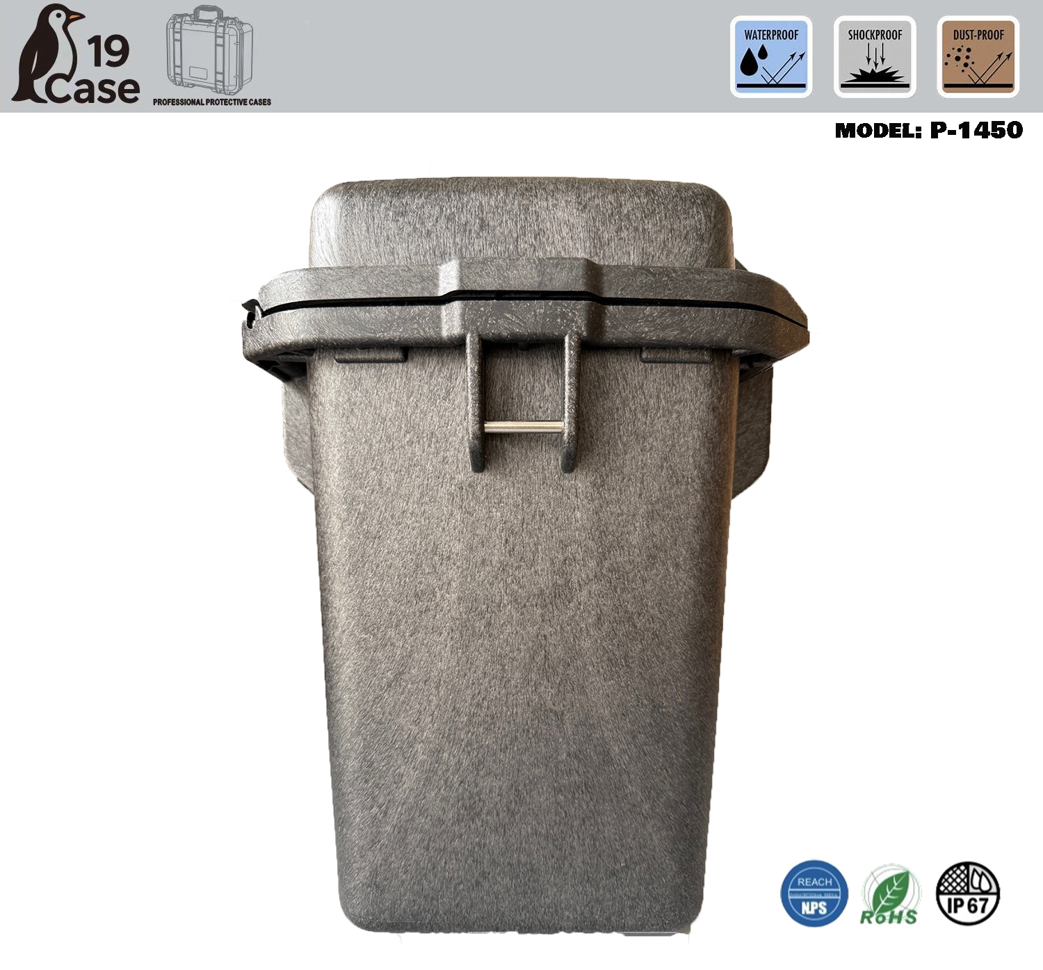 Hardcase P-1430 with Pick & Pluck Foam - Black