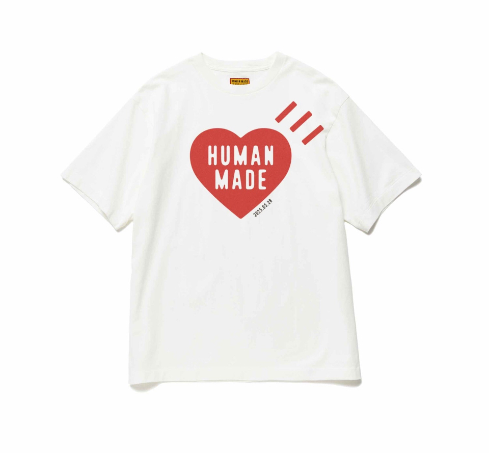 🇯🇵 เสื้อยืดhuman made (📍พร้อมส่งไซด์ S) โลโก้หัวใจแดง