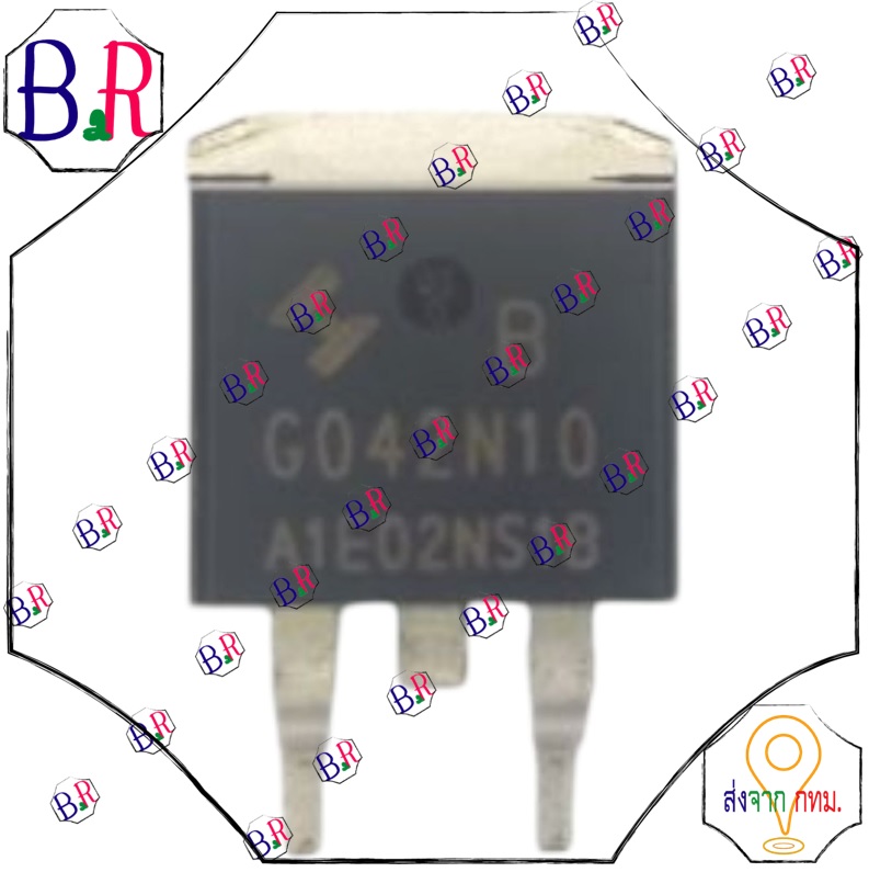 G042N10 TO263 GO42N10 G042N10B HYG042N10NS1B TO-263 SMD 100V/160A N-Channel MOSFET ทรานซิสเตอร์ใหม่ Original IC