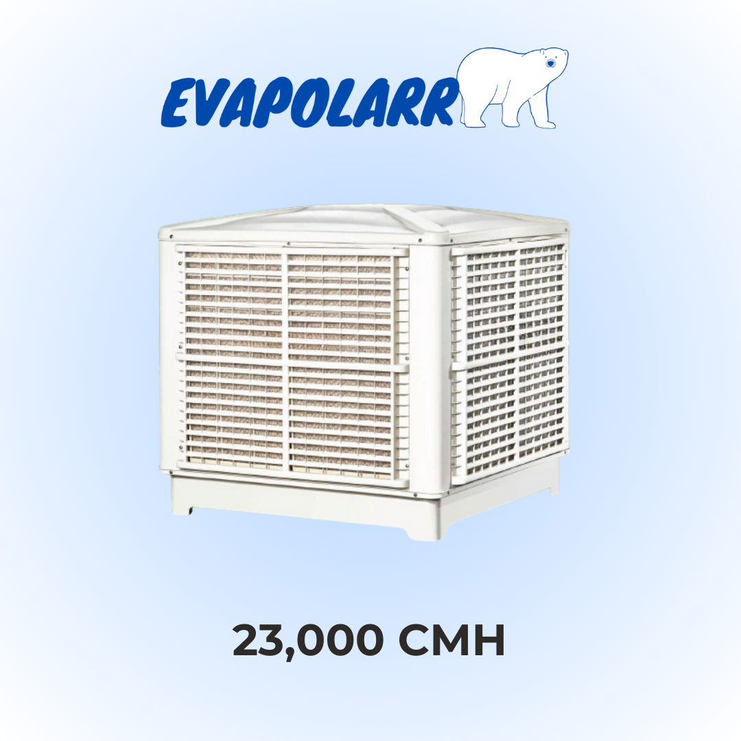 Evaporative Air Cooler พัดลมไอเย็น 23,000 CMH / 13,500 CFM
