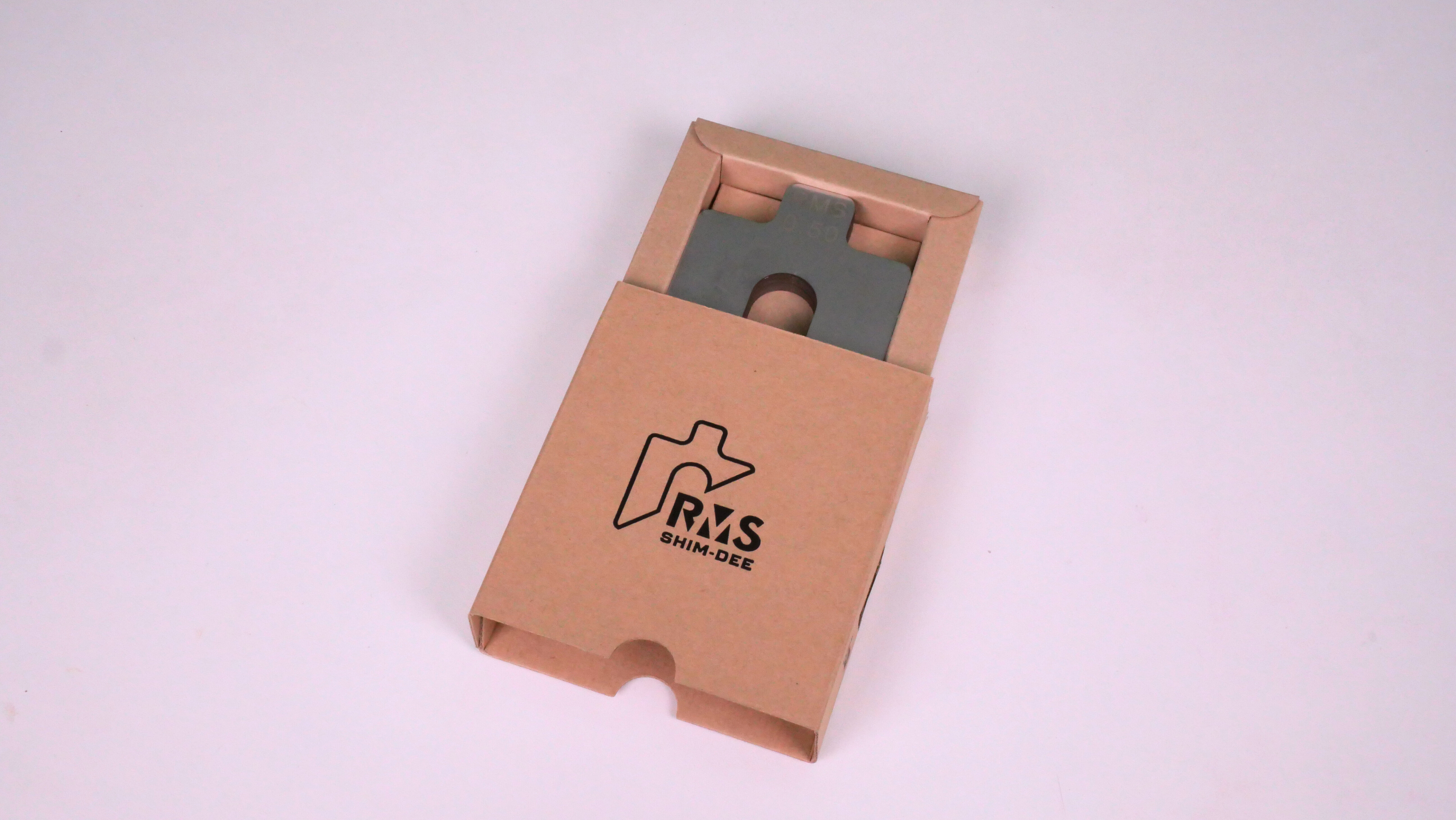 แผ่นชิมตั้งระดับสำเร็จรูป RMS SHIM-DEE สำหรับงานอุตสาหกรรม ขนาด 75x75มม. หนา 0.50มม. (Industrial Precut Shim)