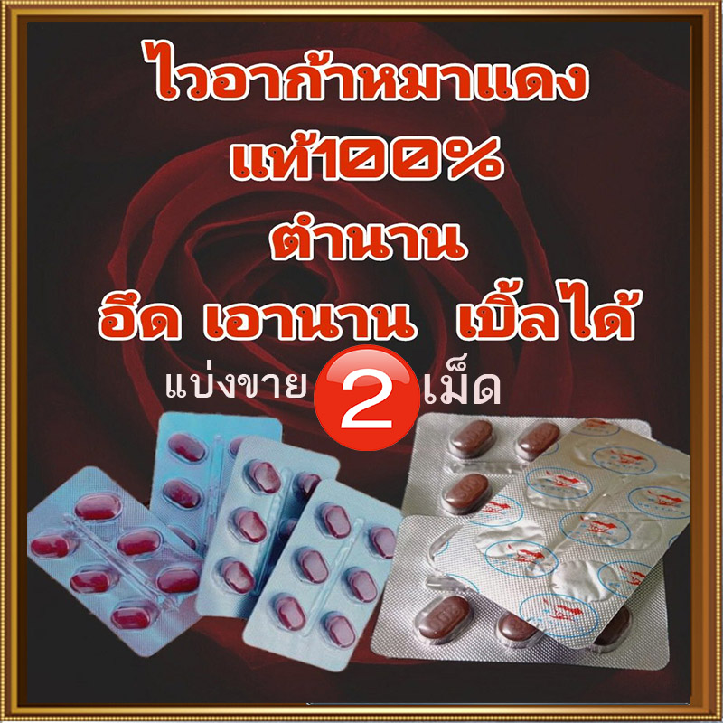 [แบ่งขาย2เม็ด] มีเก็บปลายทาง💵💲💸หมาป่าแดง Red Wolf 800พ่อใจสู้ เจ้าหนูพร้อมออกรบ❌ไม่มีกล่อง-ไม่ระบุชื่อ🦊สนใจสอบถาม แอดไลน์ 9898red