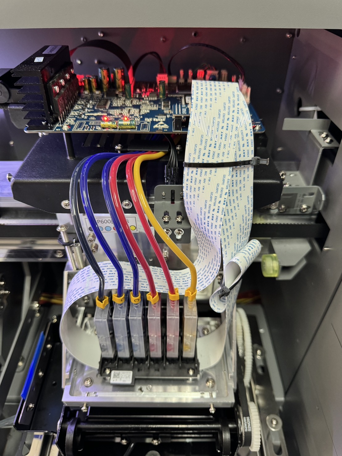 🔥เครื่องพิมพ์ป้ายไวนิล💡 สติ้กเกอร์ -📷 DX11-10 New 💎 E-CO SOLVENT ขนาด 1.8 เมตร