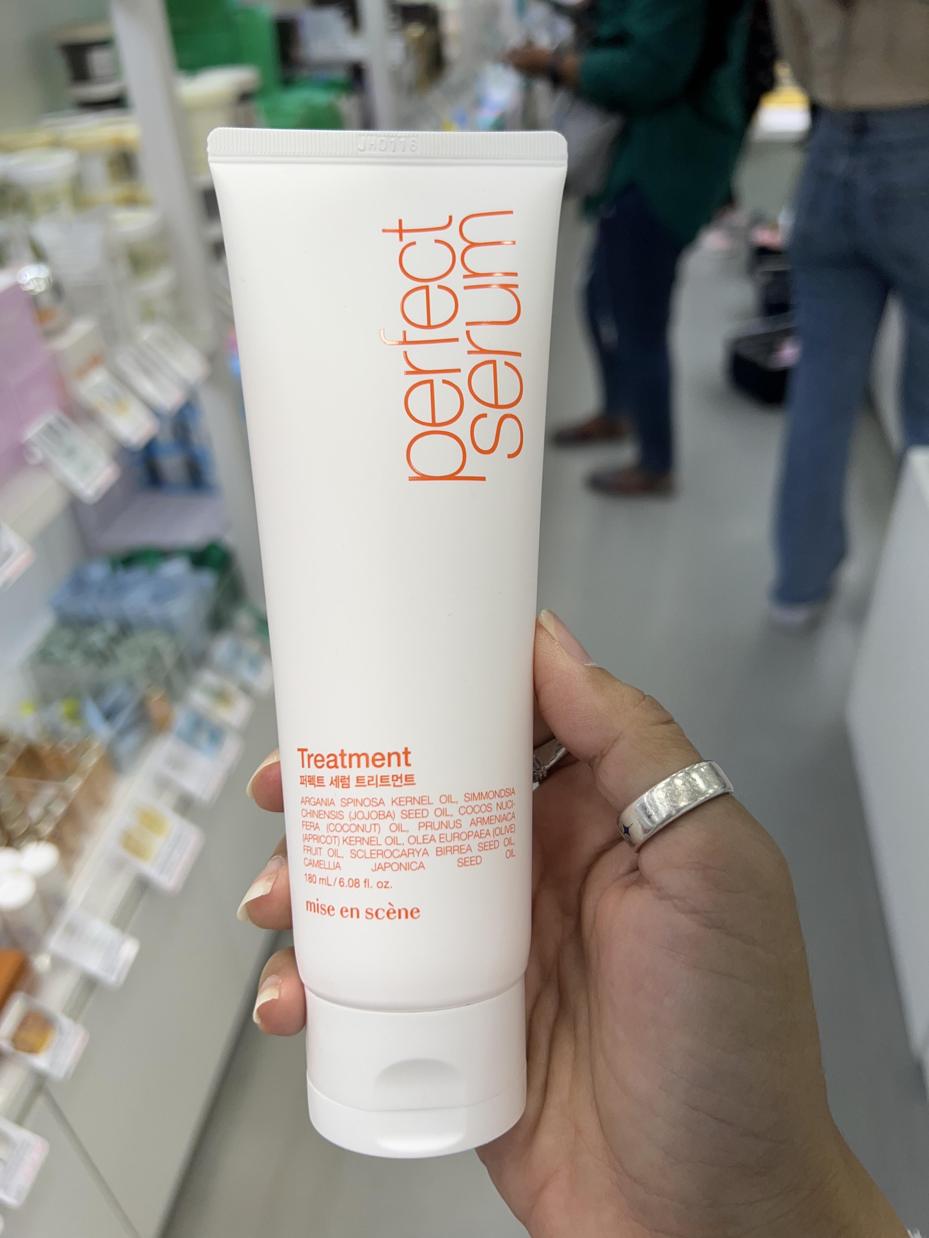 🇰🇷Mise en Scene Perfect Serum Treatment 180ml ทรีทเม้นท์บำรุงผมแห้งเสีย