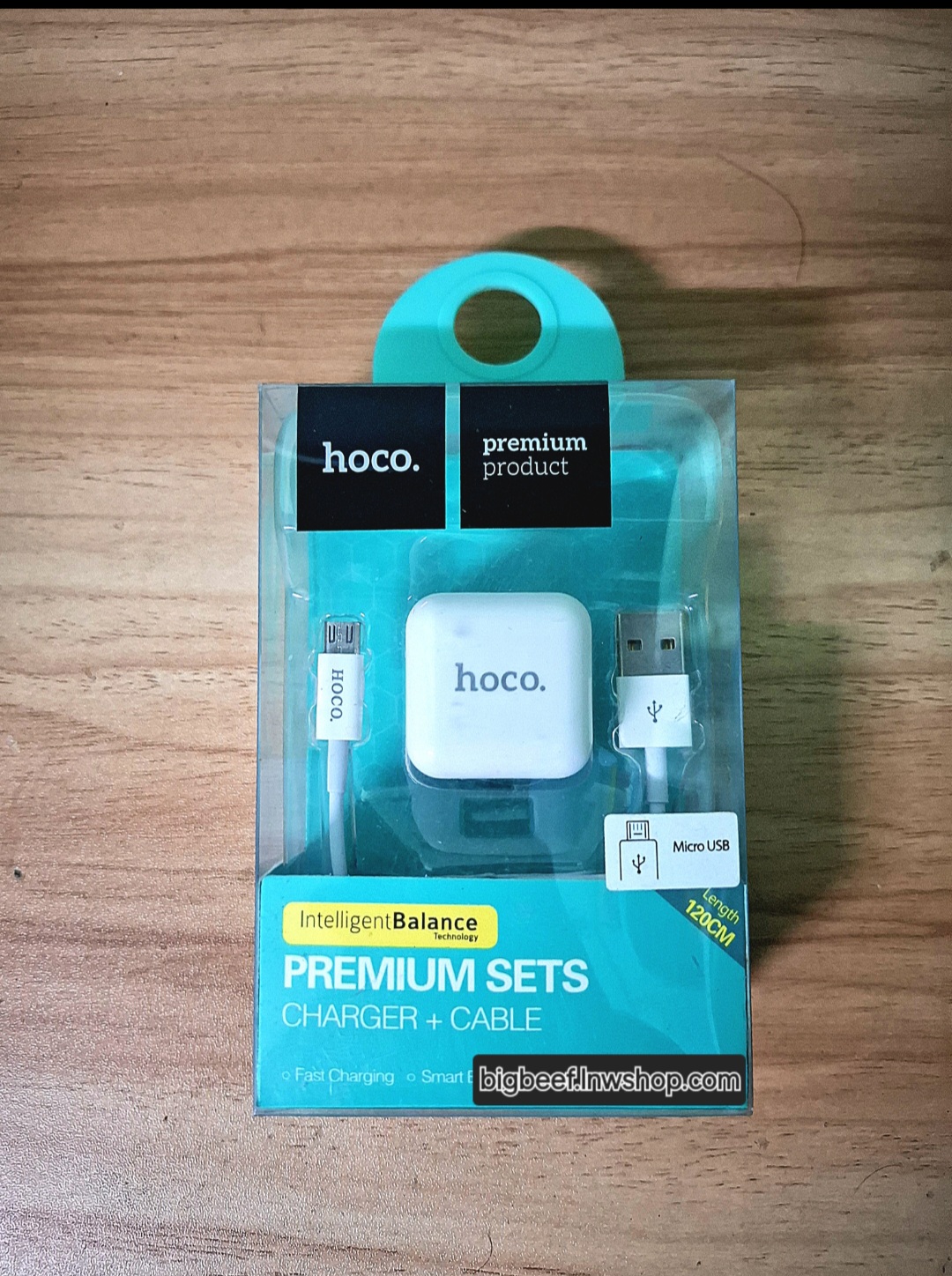 2 in 1 travel charger HOCO UH101 พร้อมสาย Micro usb