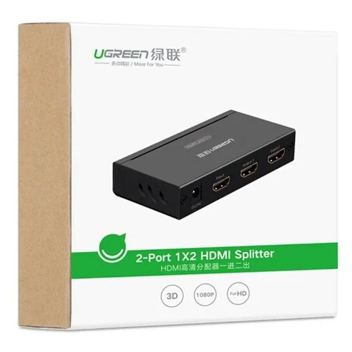 UGREEN 1 in 2 out HDMI splitter (40201)
