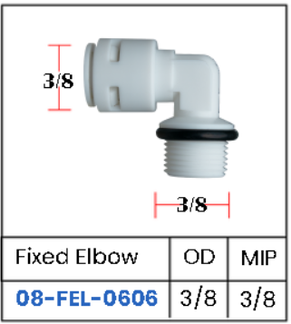 ฟิตติ้งเครื่องกรองน้ำ Water filter fittings