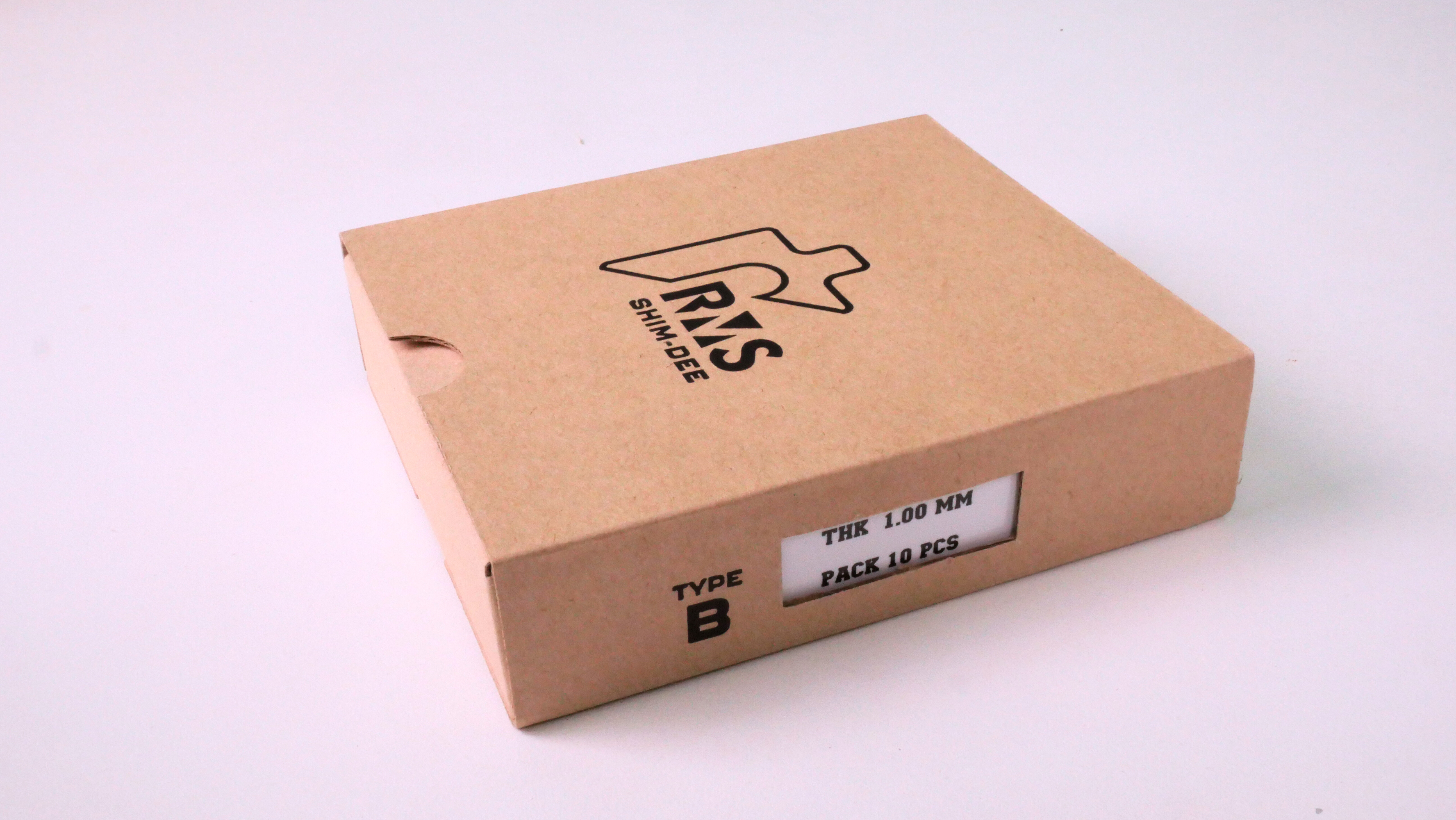 แผ่นชิมตั้งระดับสำเร็จรูป RMS SHIM-DEE สำหรับงานอุตสาหกรรม ขนาด 75x75มม. หนา 1.00มม. (Industrial Precut Shim)