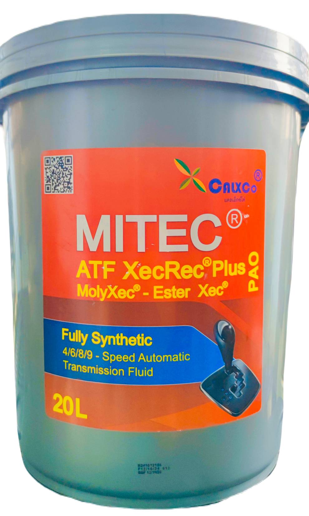 MITEC® ATF XecRec® Plus ( PAO+ ) 20 ลิตร