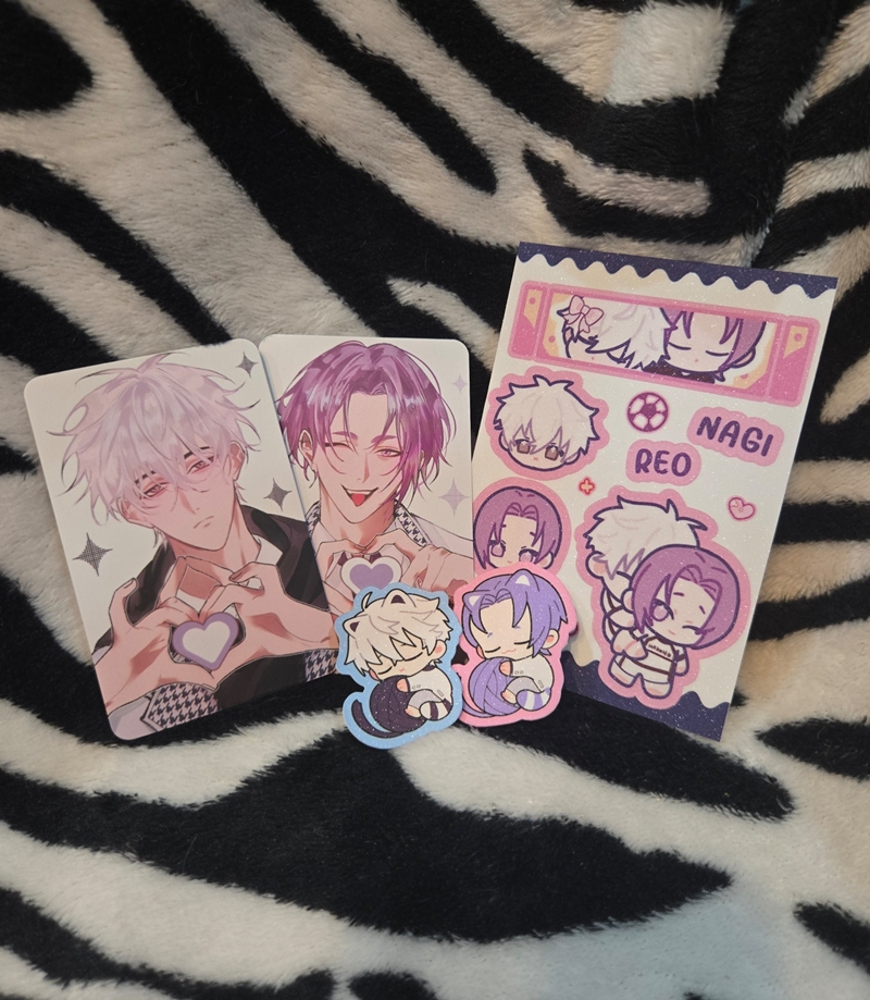 Sticker นางิ & เรโอะ (Blue Lock)