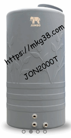 ถังเก็บน้ำบนดิน PE ONYX GRAY รุ่น JON2000T