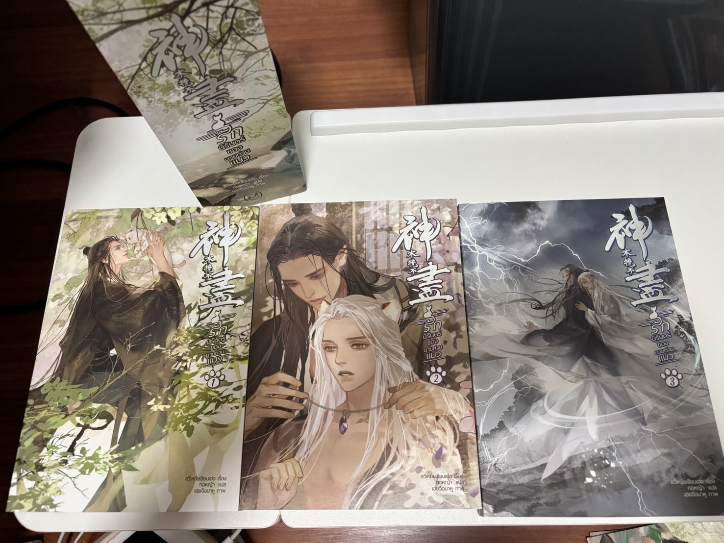 รักนิรันดร์ของนายท่านแมว [3 เล่มจบ] Box