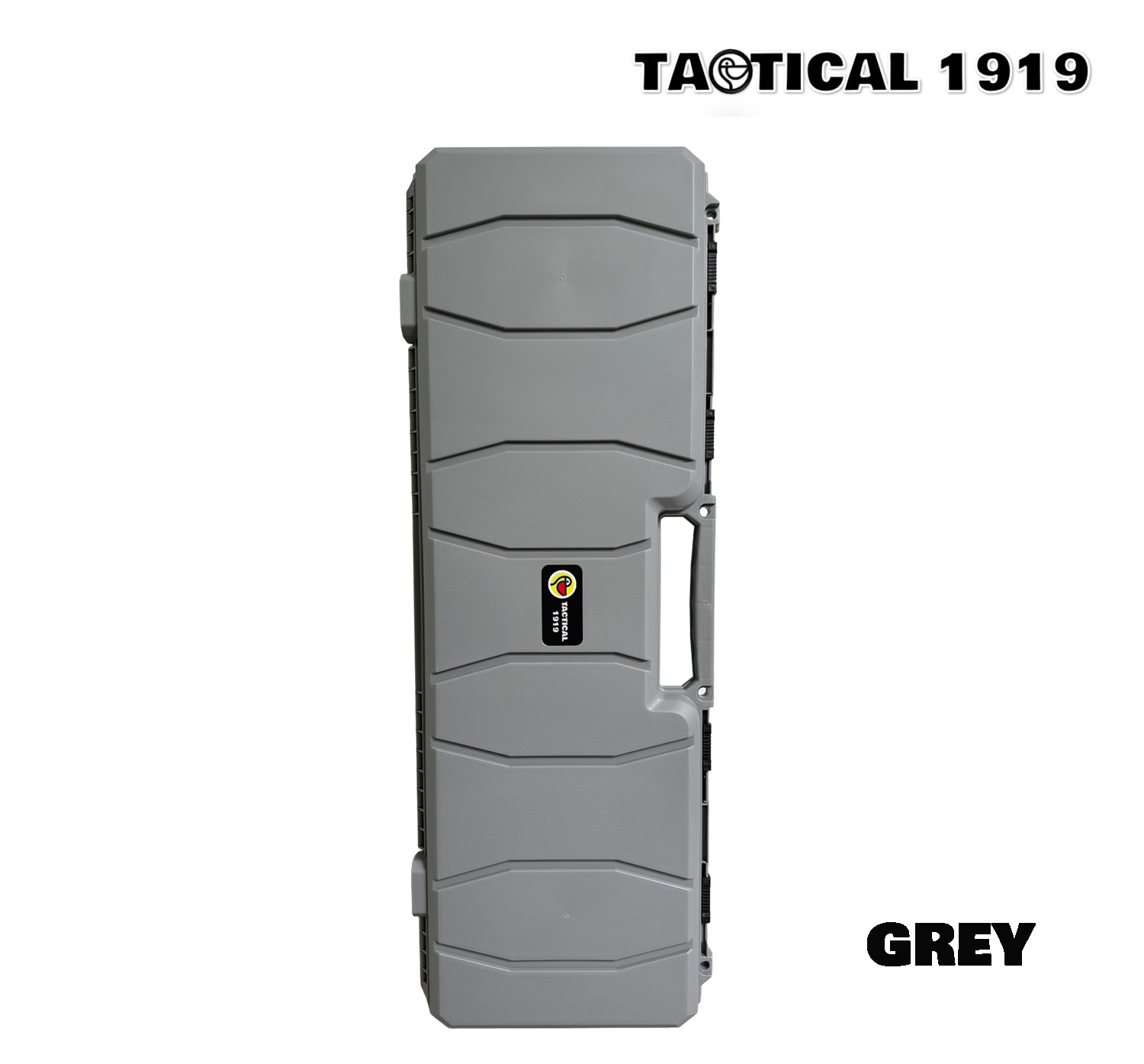 Hardcase กล่องยาว 100cm 39“ กล่องกันกระเเทกอย่างดีพร้อมฟองน้ำรังไข่ - SILVER GREY