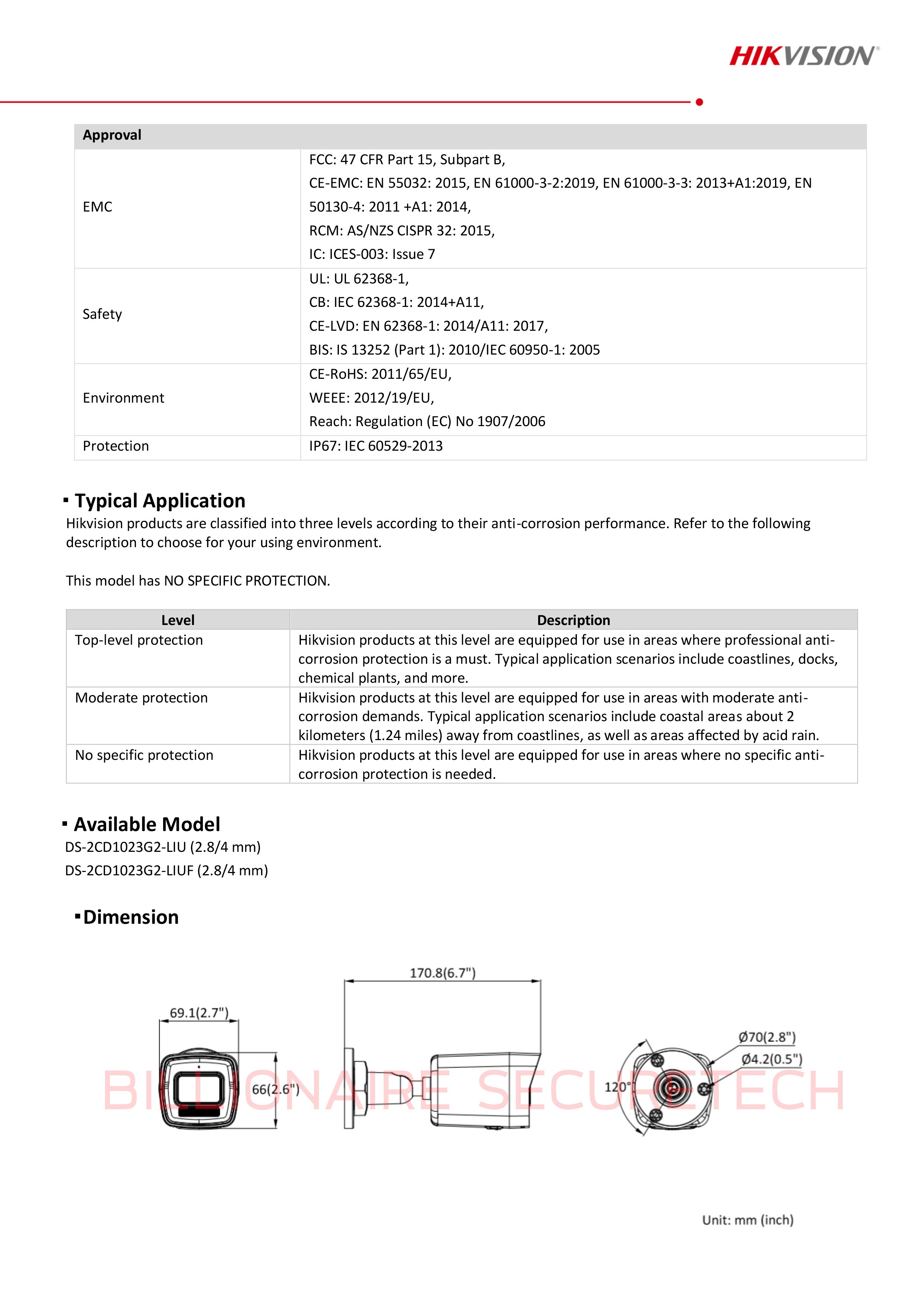 กล้องวงจรปิด Hikvision กล้องวงจรปิดระบบ IP 2 ล้านพิกเซล เลือกปรับโหมดเป็นภาพสี 24 ชม. หรือ อินฟาเรดได้ มีไมค์ในตัว